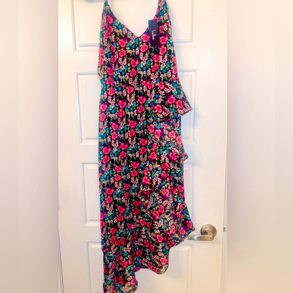 Lulu Floral Ruffle Dress